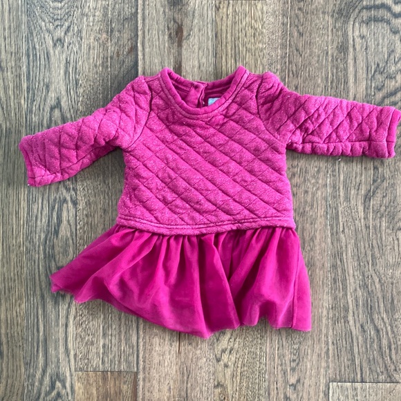 GAP Other - BabyGap Magenta Dress with Quilted Top (18-24mo)